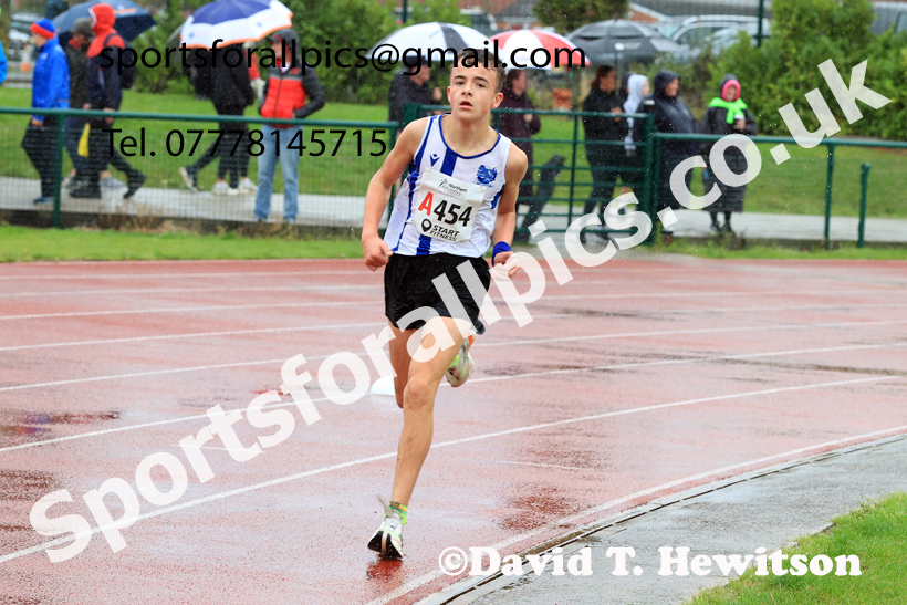 BBoys Under-15s 2025 Northern Athletics Autumn Road Relays, Leigh, Lancashire. Photo: David T. Hewitson/Sports for All Pics